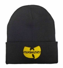 Wu-Tang Clan adult,boys,girls Yellow Logo Beanie Hat .  fast 48 hour UK delivery