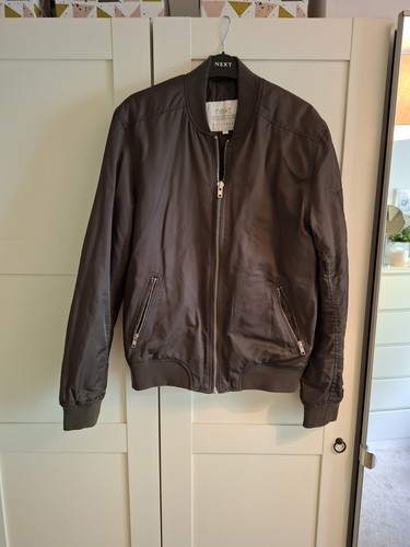 Next mens khaki green ma1 - next,