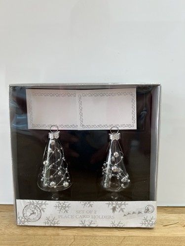 Set glass christmas tree - of,