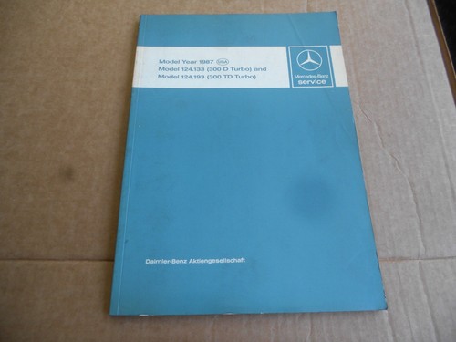 1987 mercedes benz model - 1987,