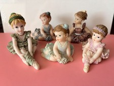 Ballerina Figurines X5