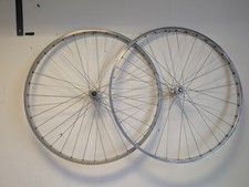 Pair of Weinmann AG A129 Concave Rims with Mavic 510 hubs. 27 x 1-1/4 size 36H. 
