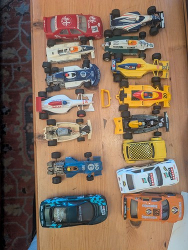 Scalextric job lot cars - scalextric,