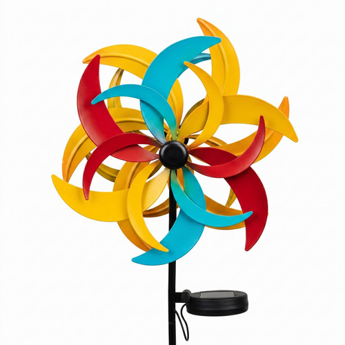 Solar powered windmill garden - solar,