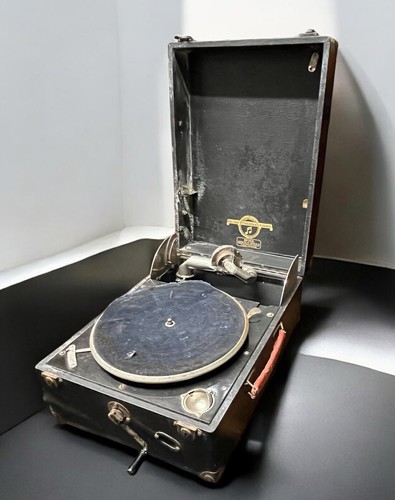 Antique gramophone - antique,