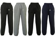 New Mens Elasticated Cotton Tracksuit Fashion Bottoms Gym Joggers Pants Trousers