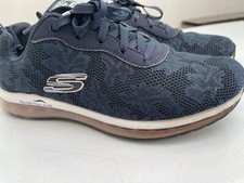 Skechers Womens Skech Air Memory Foam Blue Running Shoes Sneakers Size Uk 5