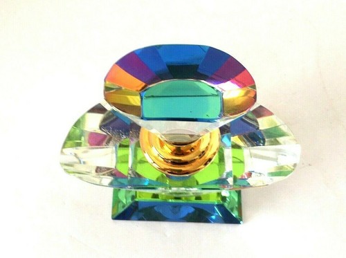 Vintage crystal perfume bottle - vintage,