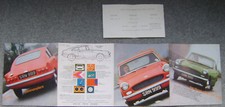 Bond Equipe GT 1963-64 Original UK Sales Brochure & Price List