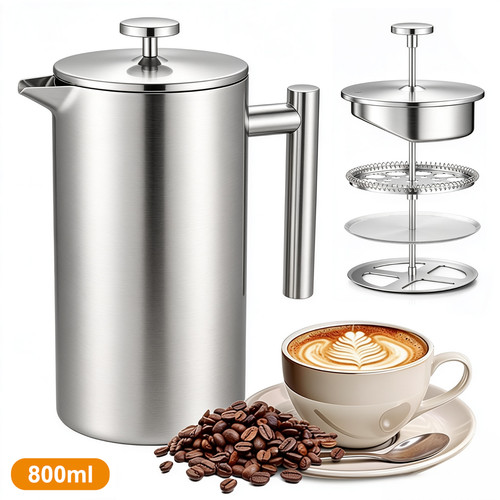 800ml french press - french,