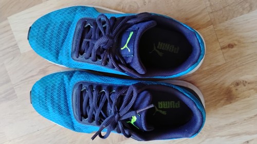 Electric blue puma - blue, silver