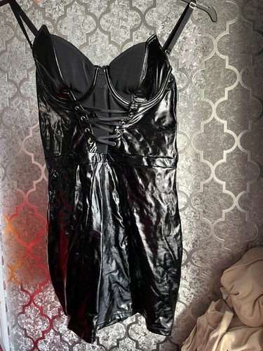 Ann summers black - black, pvc