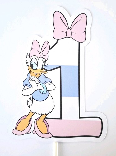 Daisy duck cake topper any - x1,,