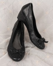 Footglove  Black Leather Low