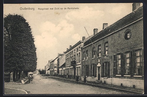 Old postcard oudenburg - old,