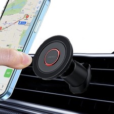 360° Magnetic Car Phone Holder Air Vent Mount Bracket Universal Mobile Cradle UK