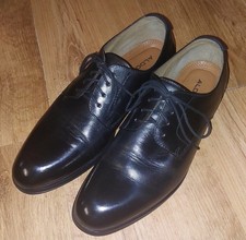 Aldo Mens Black Leather Derby