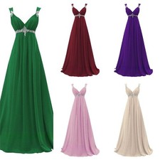 New Long Chiffon Bridesmaid
