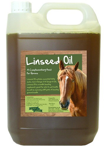 Horse herbs linseed oil - horse,