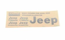 Metal Logo Decal Sheet for