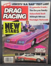 September 1986 Drag Racing