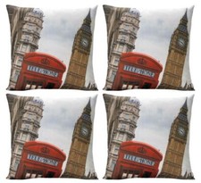 Set of 4 London Phone Boxes &