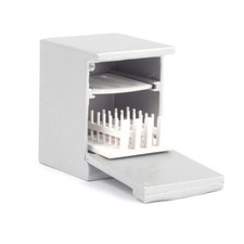 Dolls house silver dishwasher - dolls,