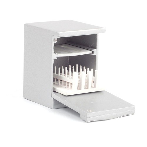 Dolls house silver - dolls, dishwasher