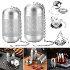 Stainless Steel Tea Ball Leaf Diffuser Spice Herb Mesh Strainer Infuser Filter