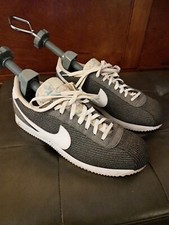 Nike Cortez Basic Premium Men's 12 Iron Grey/Barely Volt/Celestine Blue/White