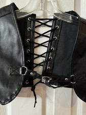 🖤🖤Black Leather Corset