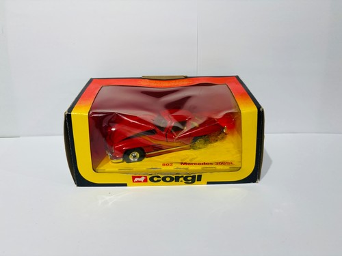 Corgi 802 mercedes - corgi, red