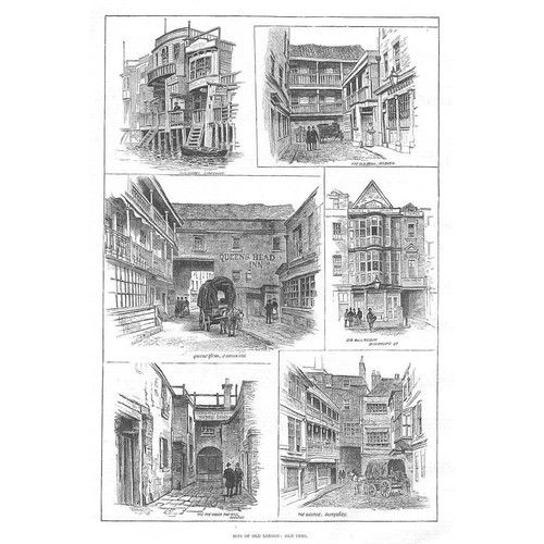 London old inns holborn - london,