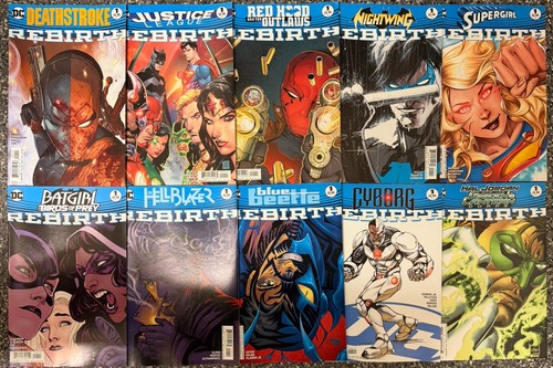 Rebirth comics mixed 10 - rebirth,