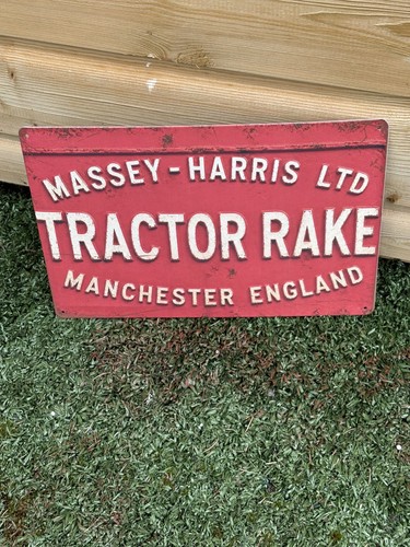 Massey harris tractor - tractor, rake