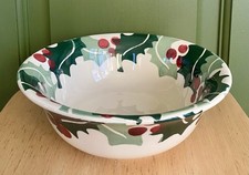 Emma Bridgewater  Christmas Large Holly Cereal Pudding Bowl *NEW* 5 AVAILABLE 