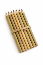 8pc Premium Bamboo Ballpoint