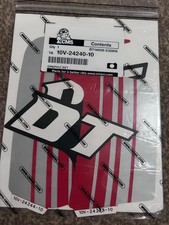 YAMAHA DT125LC N.O.S TANK DECAL SET (10V-24240-10)