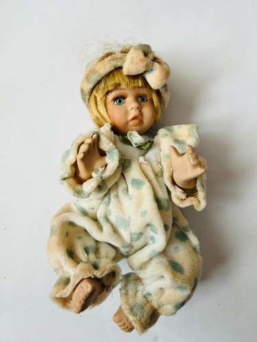 Vintage porcelain baby doll - vintage,