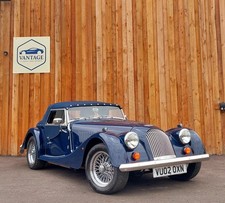 SOLD - 2002 Morgan 4/4 ; Blue with Magnolia; Sole family ownership 20,200 miles