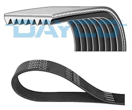 Fits dayco 8pk2285hd - 8pk2285hd, v-ribbed