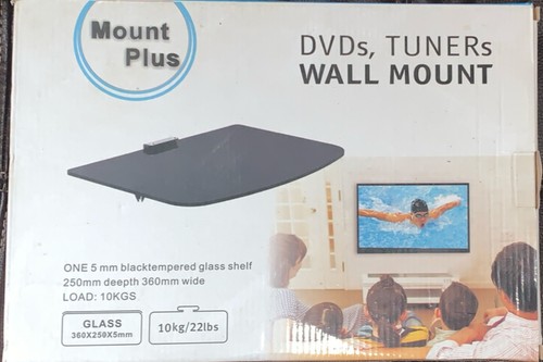 Wall mount black tempered - mount,