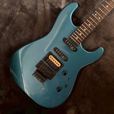 Charvel Model 3 1980s Used Basswood Body Maple Neck Blue w/Soft Case
