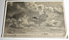 ORIG 1916 WW1 REAL PHOTO POSTCARD RFC TEST PILOT MAJOR GOODEN DIED 28-1-17