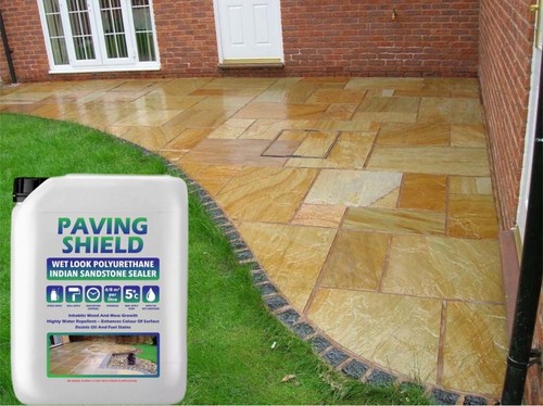 Indian sandstone sealer - , patio