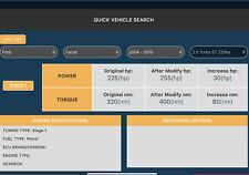 Ford Focus St225 Tuning File More Bhp ECU Remapping Induction Kit Exhaust Remap