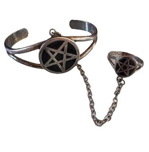 86 silver tone - &,