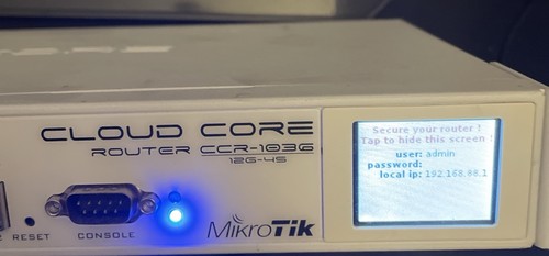 Mikrotik ccr 1036 12g - ccr-1036-12g-4s, cloud