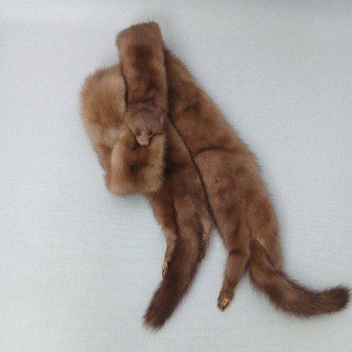 Vintage 1950s style faux - 1950s, fur