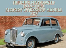 Triumph mayflower 1949 - triumph, 1949-1953